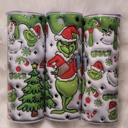 Grinch Christmas Tumbler 20 oz