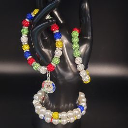 O.E.S. Beaded Bracelets